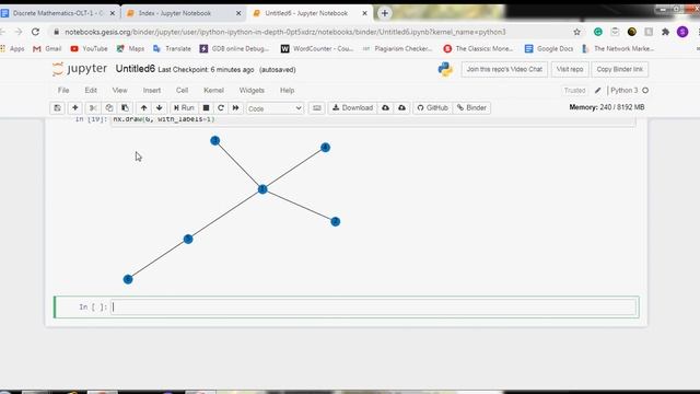 Visualization of Basic Graphs using Python смотреть онлайн