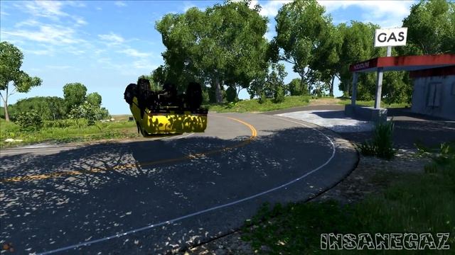 BeamNG Drive 1981 Datsun 720 King Cab BETA v0 2 Crash Testing #74 - Insanegaz смотреть онлайн