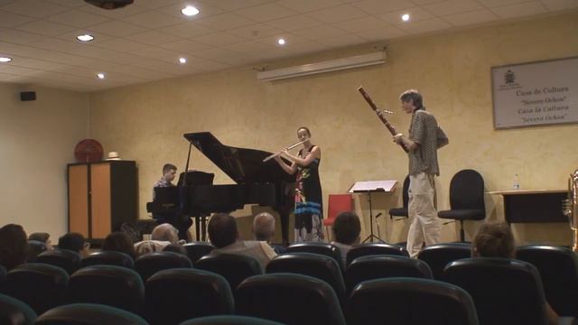 Improvised "Tango de Mariposas" - Flute, Bassoon and Piano смотреть онлайн