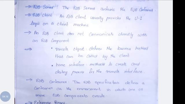 Enterprise Javabeans architecture part 2 смотреть онлайн