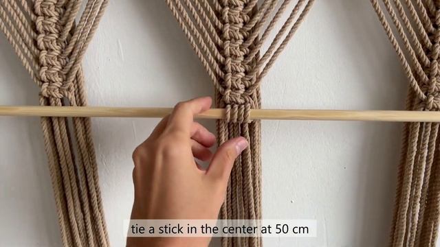 DIY Macrame Wall Hanging Tutorial │ Home Decor Macrame │ MACRAME TUTORIAL │ Macrame For Begginers