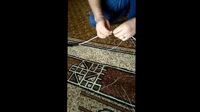 рыболовная сеть как срастить веревку между собой смотреть онлайн