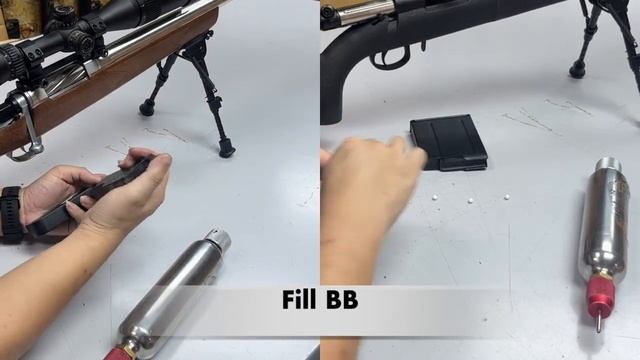 APS Bolt action rifle operation смотреть онлайн