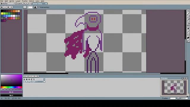 Рисую в Aseprite Главного Героя для игры Toward the Abyss. Pixel art смотреть онлайн