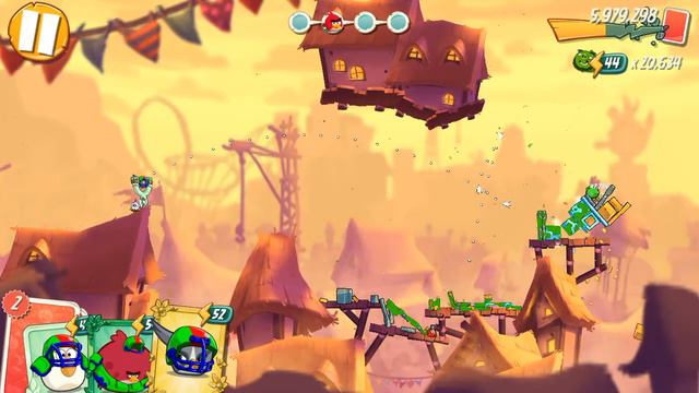 Angry Birds 2 play with city pig problems смотреть онлайн