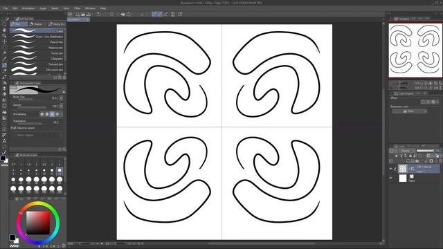 Symmetry In Clip Studio Paint - The Symmetrical Ruler