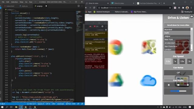 Drive & Listen Clone - Part 2 | HTML CSS JS смотреть онлайн