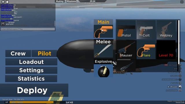 DREADNOUGHT.EXE - Zeppelin Wars Roblox (Update) смотреть онлайн