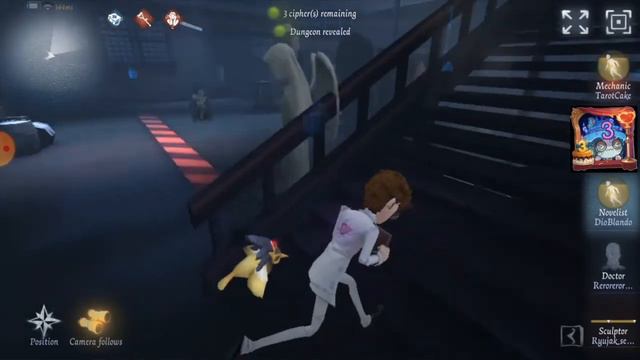 Bad decoder plays mechanic COA match| IdentityV Gameplay смотреть онлайн