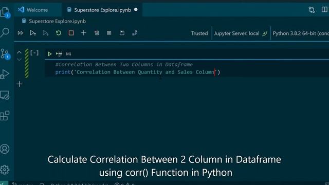How To Find Correlation Between 2 Column in Dataframe Using Python смотреть онлайн
