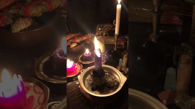 Мощная чистка на черную свечу! Просто смотри! смотреть онлайн