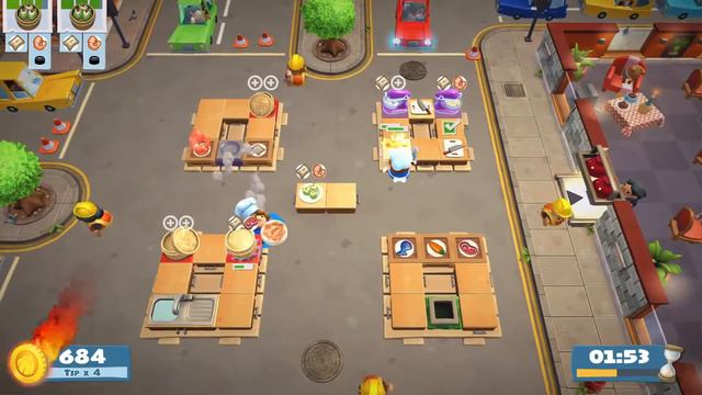 Overcooked 2 - Kevin 2 High Score! [single Player]