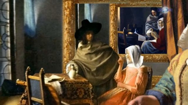 Шедевры голландской живописи - Ожившие картины / 3D анимация смотреть онлайн