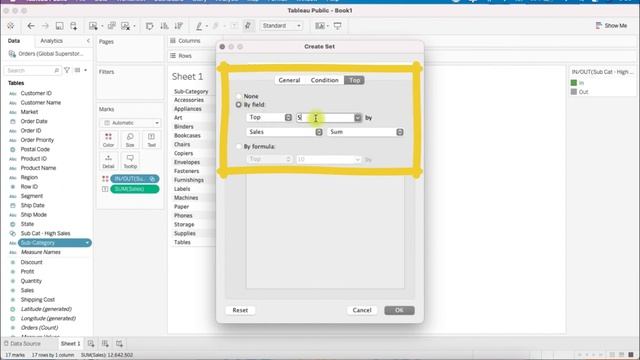 Tableau Learning - Sets in Tableau - Static, Dynamic & Combined Sets | Tableau Tutorial смотреть онлайн