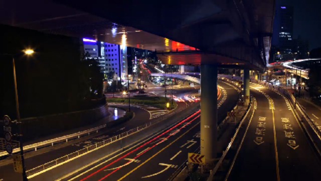 Светящийся человек в Токио. Time Lapse HD смотреть онлайн