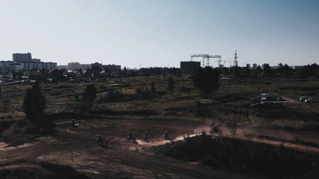 Трасса Мотокросса "Солнечная" Новосибирск август 2020. Тренировка. смотреть онлайн