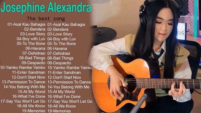 Josephine Alexandra Greatest Hits | Best Of Josephine Alexandra 2023 |  Fingerstyle Guitar Cover