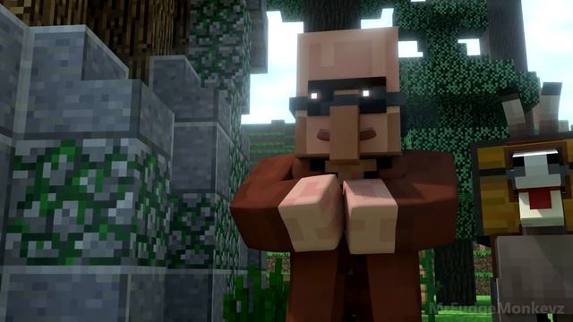 Annoying Villagers 19 - Minecraft Animation смотреть онлайн