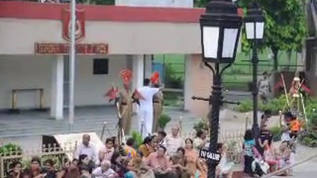 Граница Индия Пакистан Амритсар India Pakistan Border Amritsar.avi