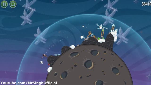 Angry Birds Space - 2-14 Angry Birds Space Cold Cuts 2012 2-14 Level 2-14 Angry Birds Space 2-14 смотреть онлайн