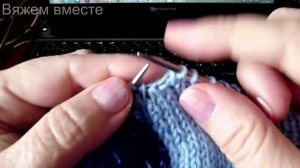 Шапочка чепчик спицами для новорожденных