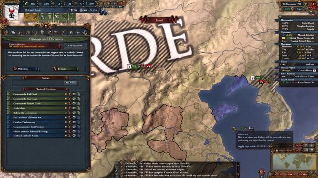 End of an Era [83] Great Khan Golden Horde EU4 Cossacks смотреть онлайн