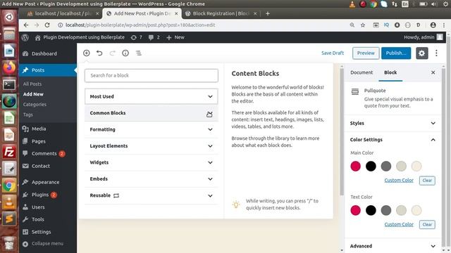 Wordpress Gutenberg Block Development Tutorials #13 Registering Properties for Gutenberg Block смотреть онлайн