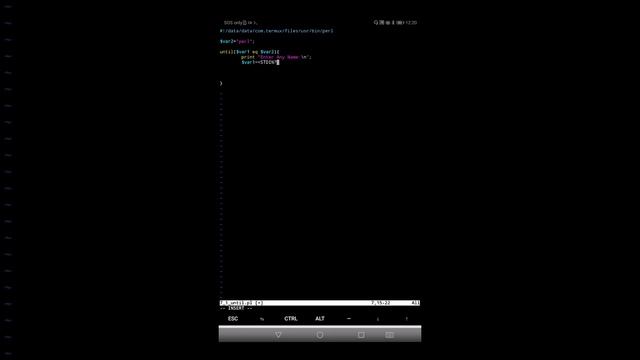 Until Loop Programm in Perl Scripting Language смотреть онлайн