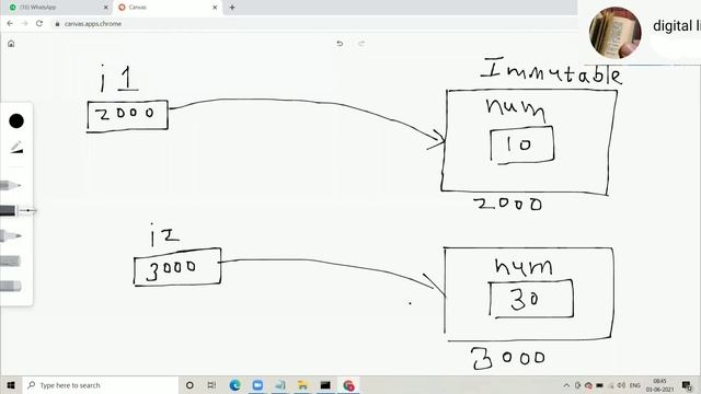 # video 124# Concepts of JAVA Programming - immutable demo смотреть онлайн