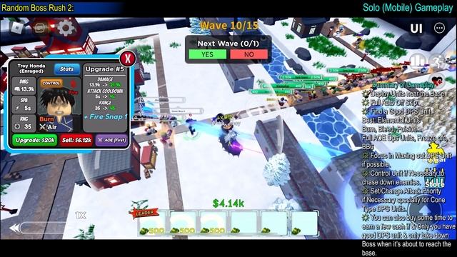 Random Boss Rush 2 (Ultra Magic ORB) | Solo (Mobile) Gameplay | Roblox All Star Tower Defense смотреть онлайн
