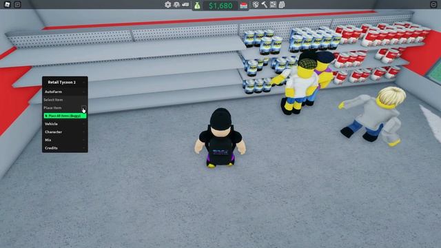 Retail Tycoon 2 Script GUI Roblox - Update and Working смотреть онлайн