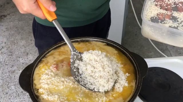 ТАДЖИКСКИЙ ПЛОВ В КАЗАНЕ/ГОТОВИМ ДОМА/TAJIK PILF IN KAZAN/Делаем Садаку смотреть онлайн