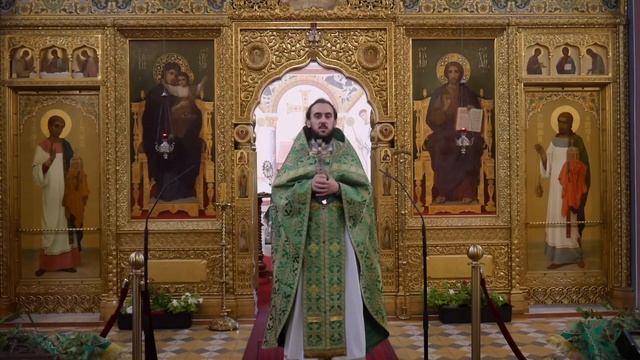 13.06.2022 Проповедь о. Георгия на Литургии. День Святого Духа смотреть онлайн