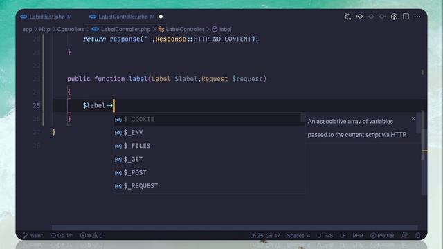 Laravel Test Driven API - create label crud api смотреть онлайн