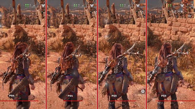 Horizon Forbidden West Graphics Comparison: PS4 vs. PS5 смотреть онлайн