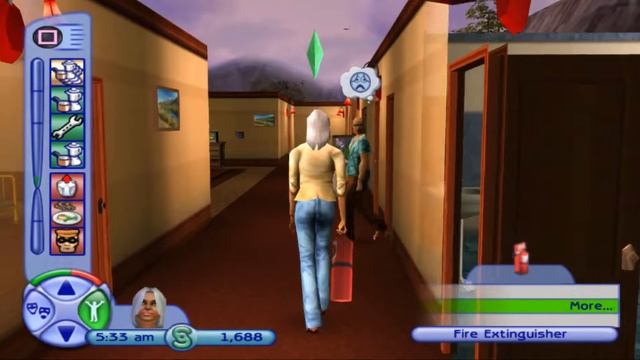 The Sims 2 (PS2) #23 | Bathroom Fire смотреть онлайн