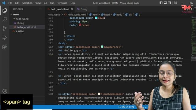 Div & Span Tag in HTML | HTML Entities | Use Emojis in HTML Code | Web Development Course 2022 #10 смотреть онлайн