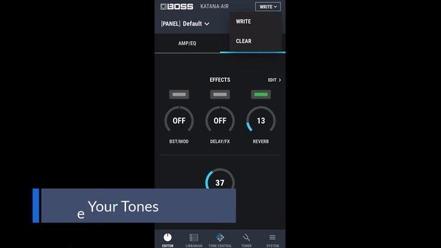 Boss Katana Air Tone Studio App Walkthrough Tutorial смотреть онлайн