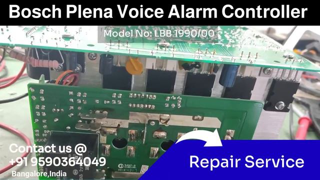 Bosch Plena Voice Alarm Controller | Repair | Service | Fix fault | Not working | (LBB 1990/00) смотреть онлайн