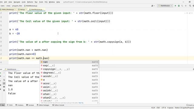 Python in Tamil - Day 40 - Maths module - 2021-10-27 смотреть онлайн