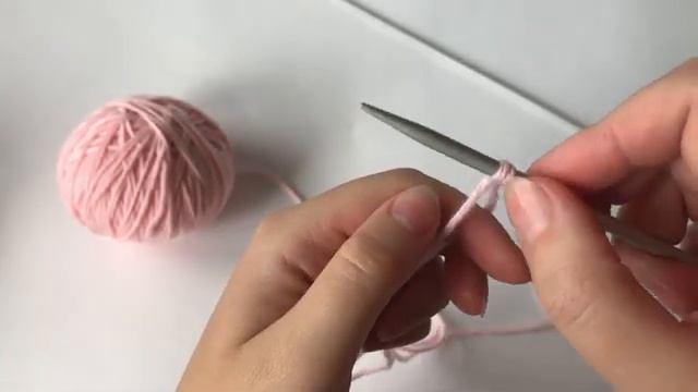 Урок 1. Как набрать петли на спицы. Вязание для начинающих. смотреть онлайн