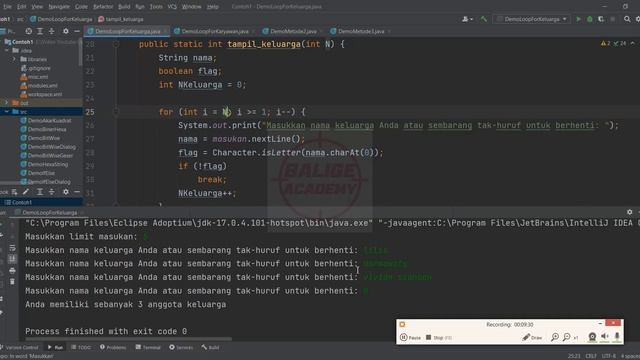#29 JAVA CORE (METODE NILAI BALIK CHAR ): Belajar Dari Nol Java Sampai Master смотреть онлайн