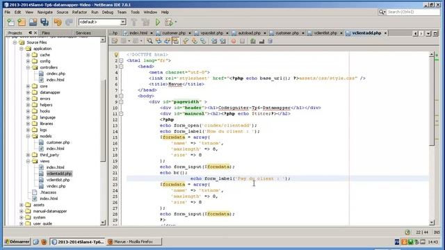 Framework PHP CODEIGNITER : Partie 6.2 - Datamapper (ORM) смотреть онлайн