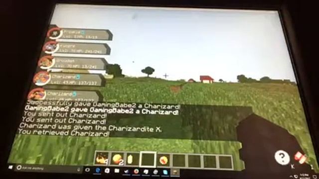 Pixelmon | Charizard mega evolution X & Y смотреть онлайн