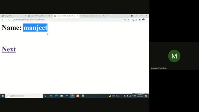 PHP - Session Tracking (Http Session) смотреть онлайн