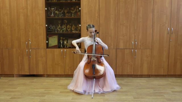 Шатилова Лера 11 лет И Х Бах Концерт c moll 1 часть смотреть онлайн