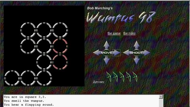 Let's Play Hunt the Wumpus (With GUI interface) смотреть онлайн