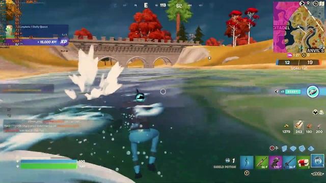 Fortnite C4S2 on Core i7-2600K 3.4GHz RX 580 1080p DX11 смотреть онлайн