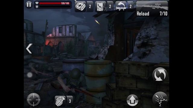 Frontline Commando: D-Day By Glu Games Inc. ( IOS ) Gameplay смотреть онлайн