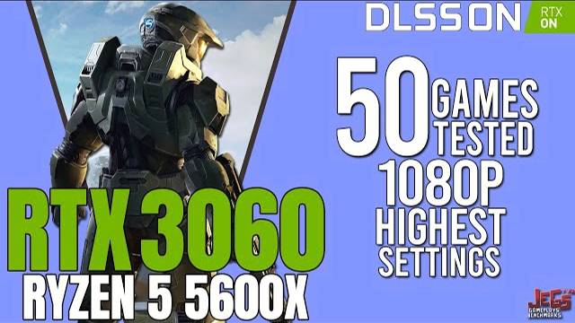 RTX 3060 | 50 Games Tested | Highest Settings 1080p Benchmarks!